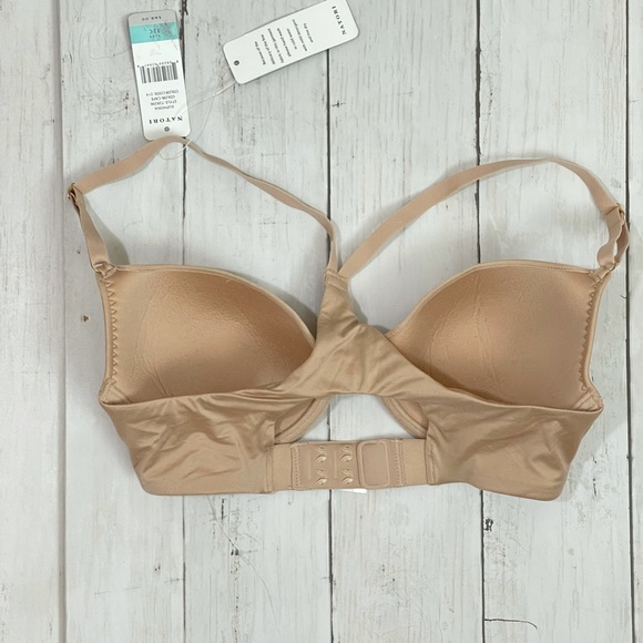 Natori EUPHORIA FRONT-CLOSE BRA in Color Cafe - Picture 10 of 12